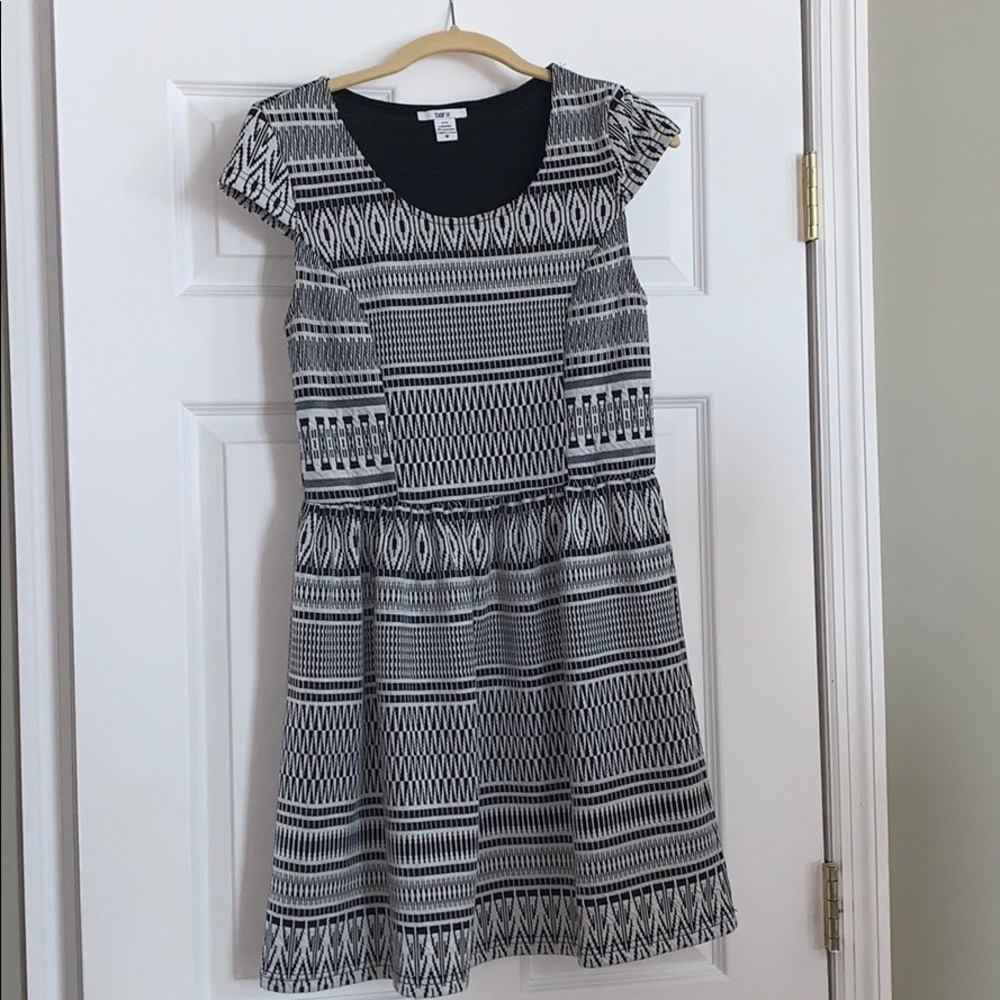 Black and white Bar III dress
